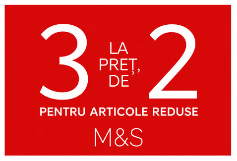 Cumperi 3 și plătești 2