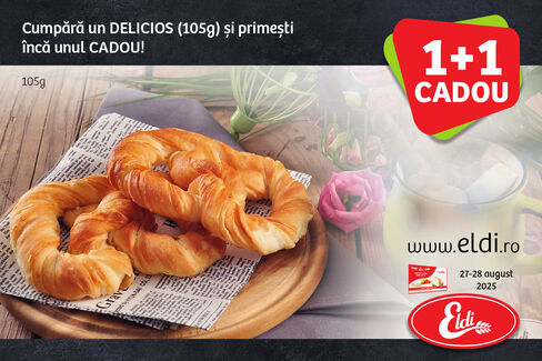 DELICIOS 1+1 CADOU!