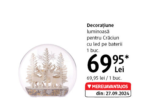 Decorațiune luminoasă Crăciun