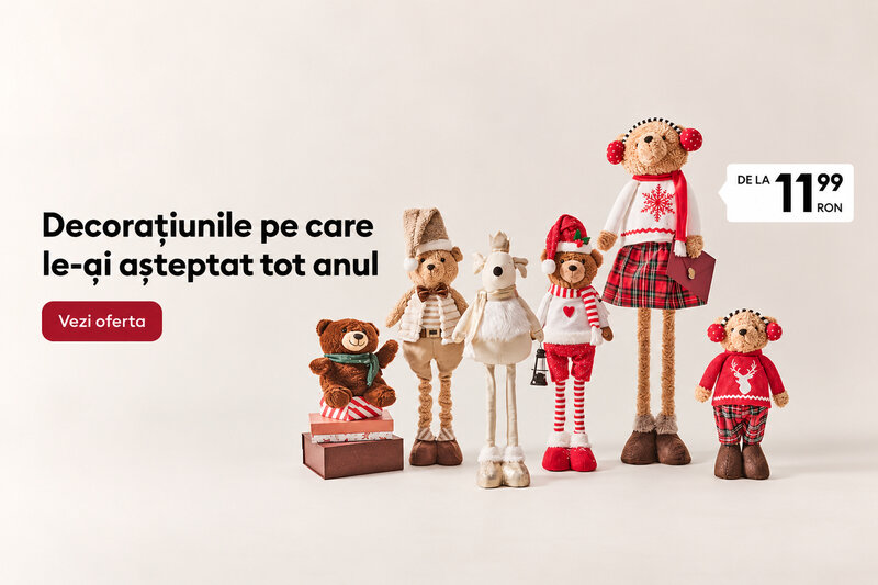 Ofertă Decorațiuni de Crăciun de la 11,99 lei - Sinsay