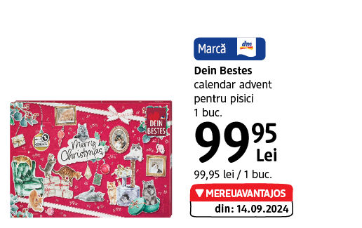 Dein Bestes calendar advent pisici