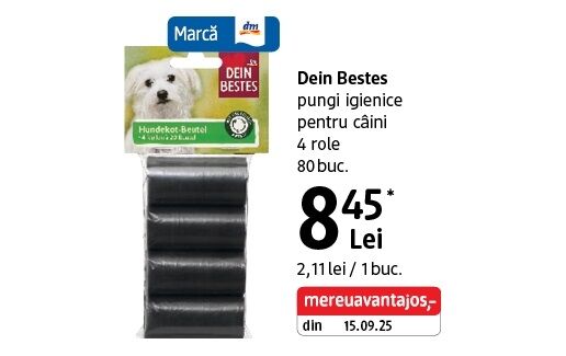 Dein Bestes pungi igienice