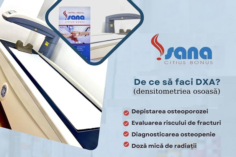 Ofertă Densitometria osoasă DXA - Centrul Medical Sana