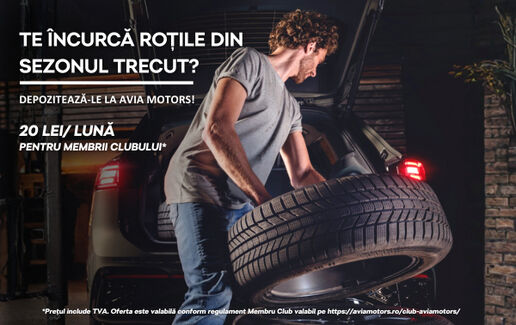 Depozitează-ți din sezonul trecut la Avia Motors!
