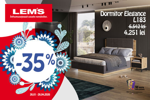 Dormitor Elegance- reducere de -35%