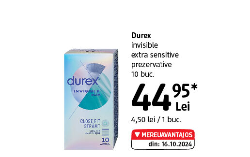 Durex invisible