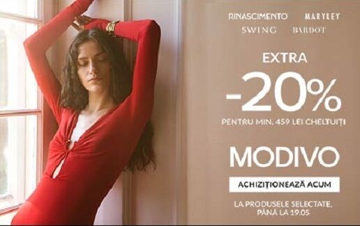 EXTRA 20% reducere la Modivo
