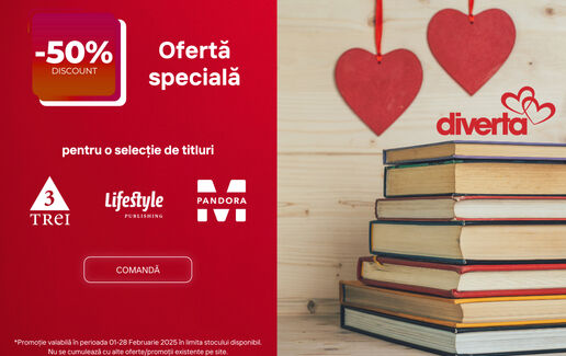 Editurile Trei, Lifestyle Publishing și Pandora M - 50% reducere