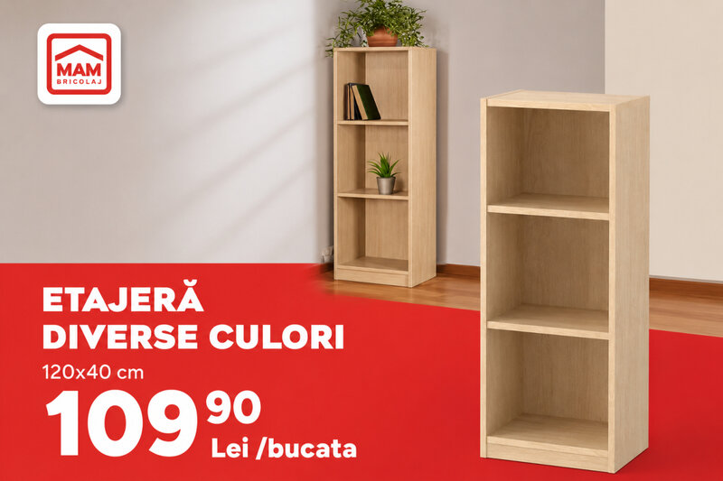 Ofertă Etajere diverse - MAM Bricolaj