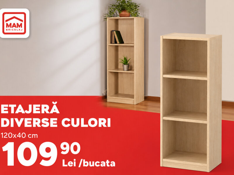 Ofertă Etajere diverse - MAM Bricolaj