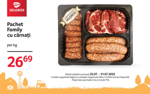 Family Pack grătar