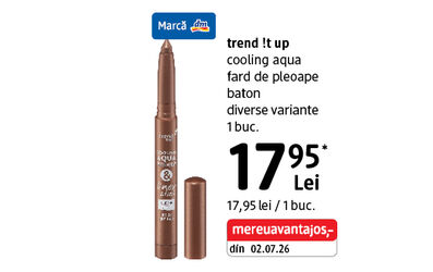 Fard de pleoape baton trend !t up Cooling Aqua
