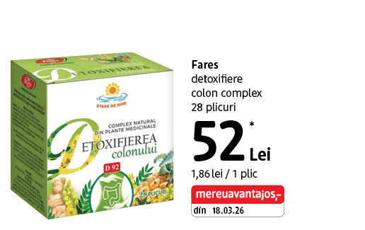 Fares detoxifiere