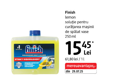 Finish lemon soluție