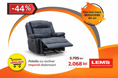 Fotoliu cu recliner Imperial