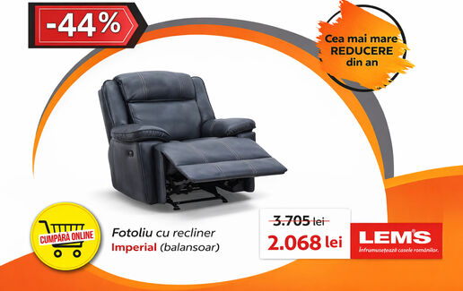 Fotoliu cu recliner Imperial