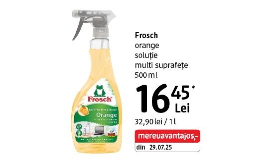 Frosch orange