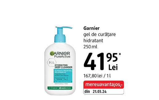 Garnier gel de curățare