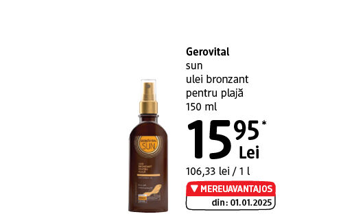 Gerovital sun ulei