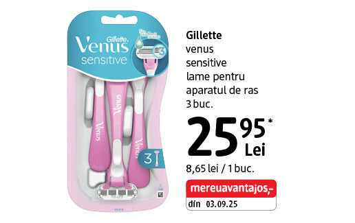 Gillette lame pentru aparatul de ras
