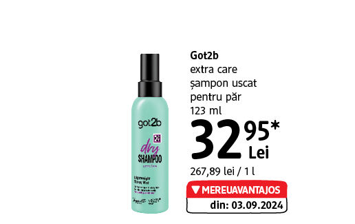 Got2b șampon uscat