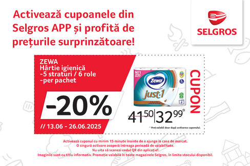 Hârtie igienică Zewa