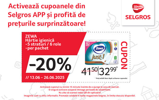 Hârtie igienică Zewa