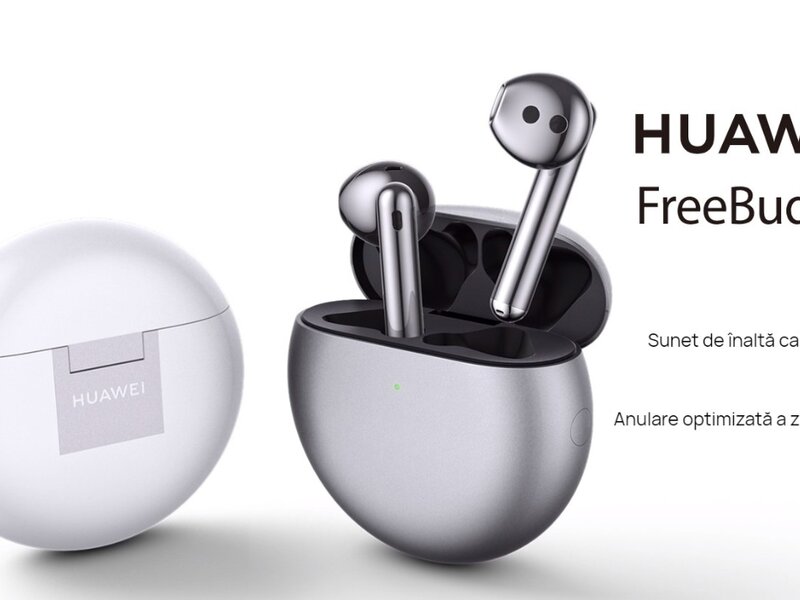 Ofertă HUAWEI FreeBuds 4 - HUAWEI