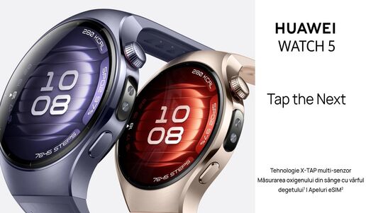 HUAWEI WATCH 5 cu 600 de lei reducere