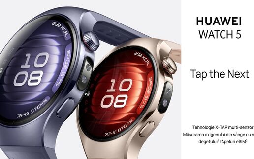 HUAWEI WATCH 5 cu 600 de lei reducere