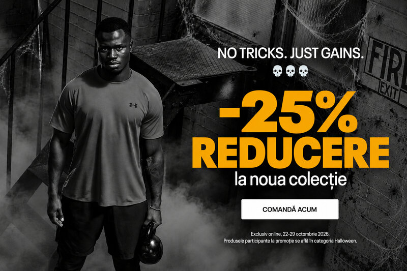Ofertă Halloween: 25% reducere la noua colecție - Under Armour