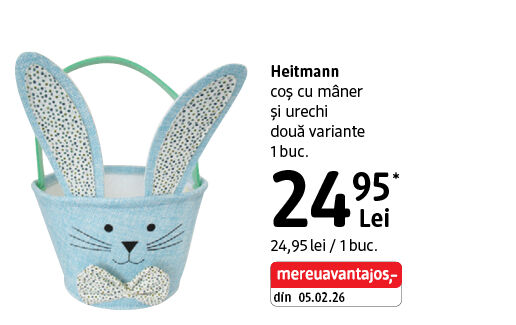 Heitmann coș cu urechi