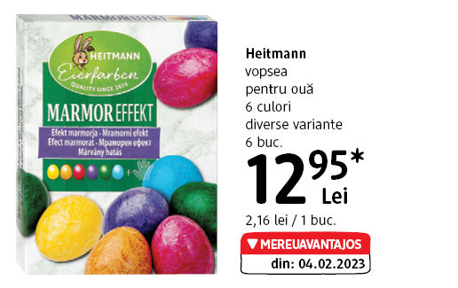 Heitmann vopsea pentru ouă