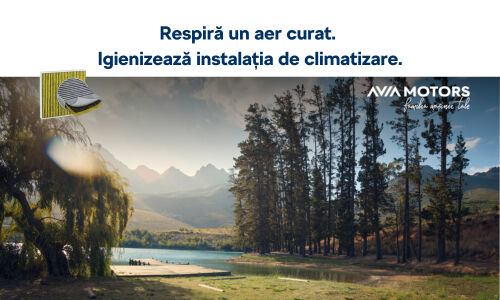 Igienizează instalația de climatizare la Avia Motors
