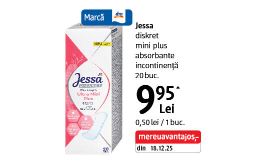 Jessa diskret absorbante