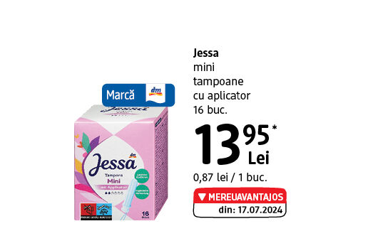 Jessa mini tampoane
