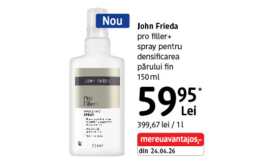 Ofertă John Frieda spray pentru densificarea părului - dm