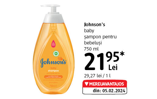 Johnson's baby șampon