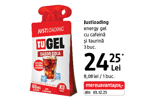 Justloading energy gel