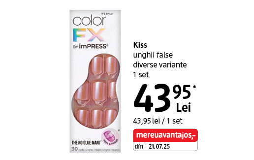Kiss unghii false