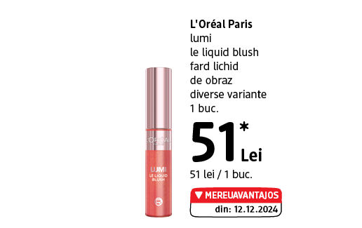 L'Oréal Paris lumi fard