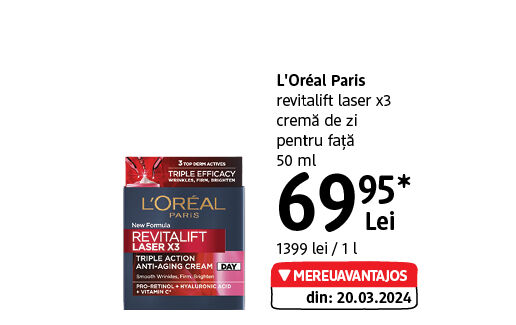 L'Oréal Paris revitalift cremă