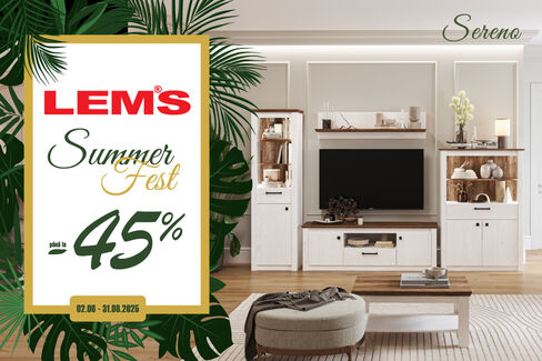 LEMS Summer Fest cu reduceri de până la -45%