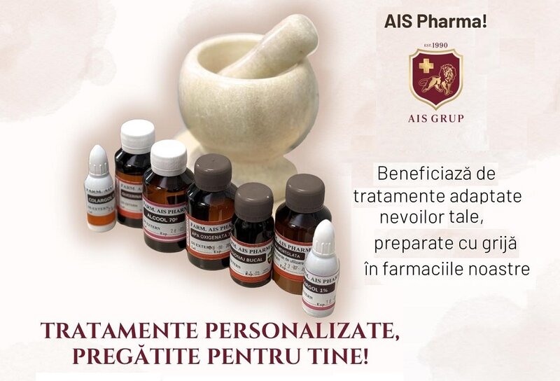 Ofertă Laborator pentru prepararea tratamentelor personalizate - AIS Pharma & Clinics
