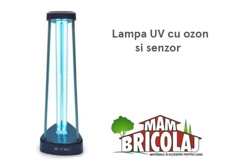Lampa UV cu ozon si senzor
