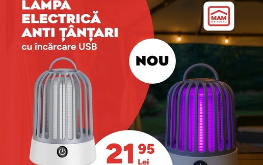 Lampa electrică anti-tânțari