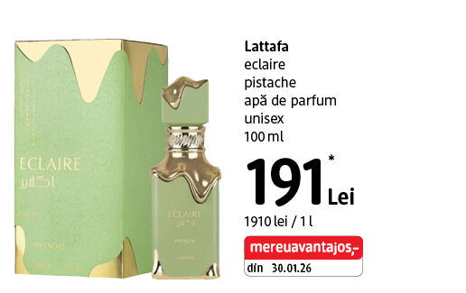 Lattafa Eclaire Pistache