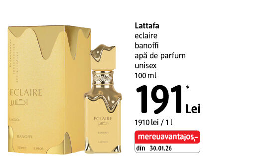 Lattafa eclaire apa de parfum