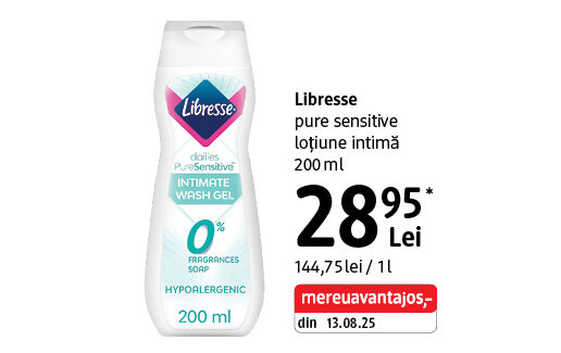 Libresse loțiune intimă