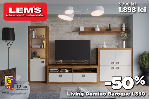 Living Domino Baroque L330, acum la -50% REDUCERE